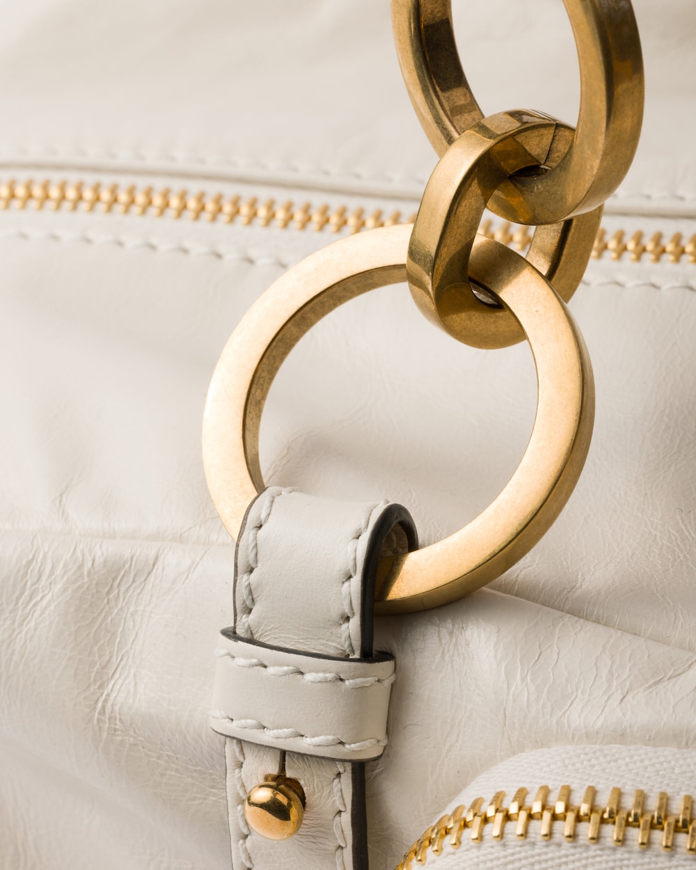 Prada Dangle Medium Leather Top-Handle Bag - Image 5